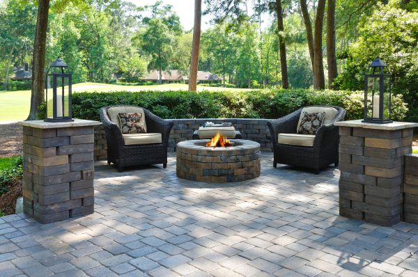 Fire Pit Installation in Schaumburg