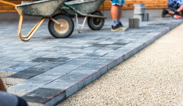 Paver Hardscape Installation in Schaumburg