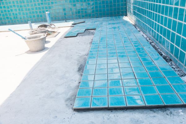 Pool Flooring Installation in Schaumburg