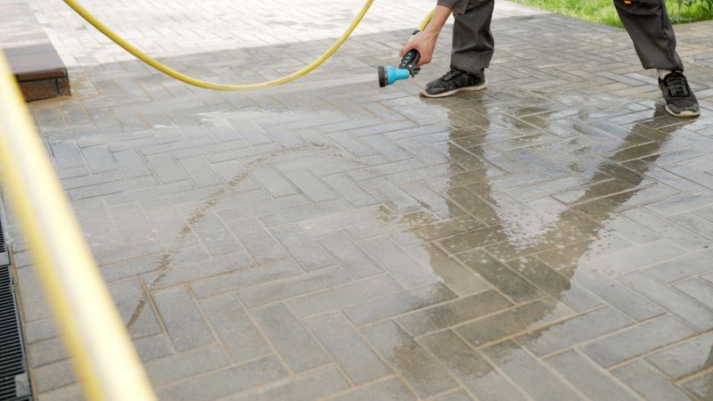 Pavers Repair During Mild Weather